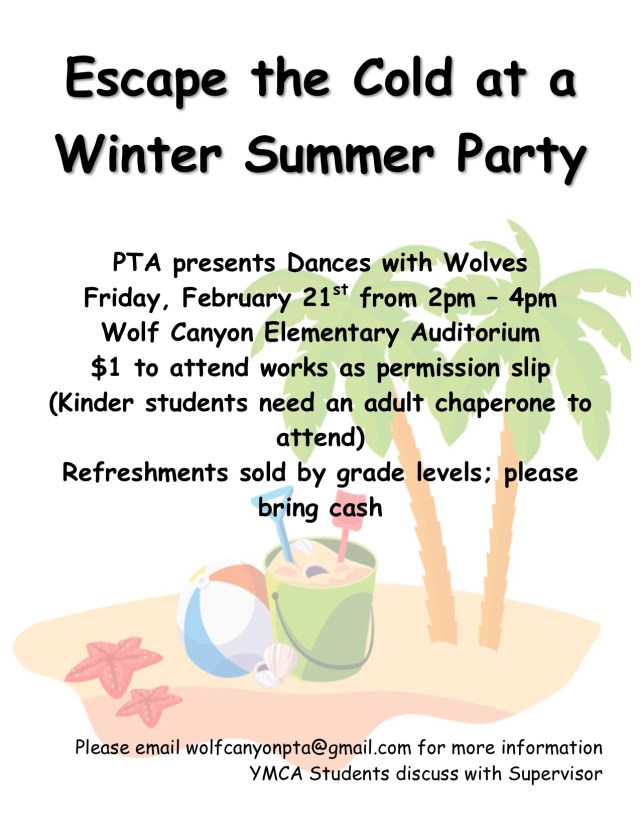 Escape the Cold at a Winter Summer Party copy